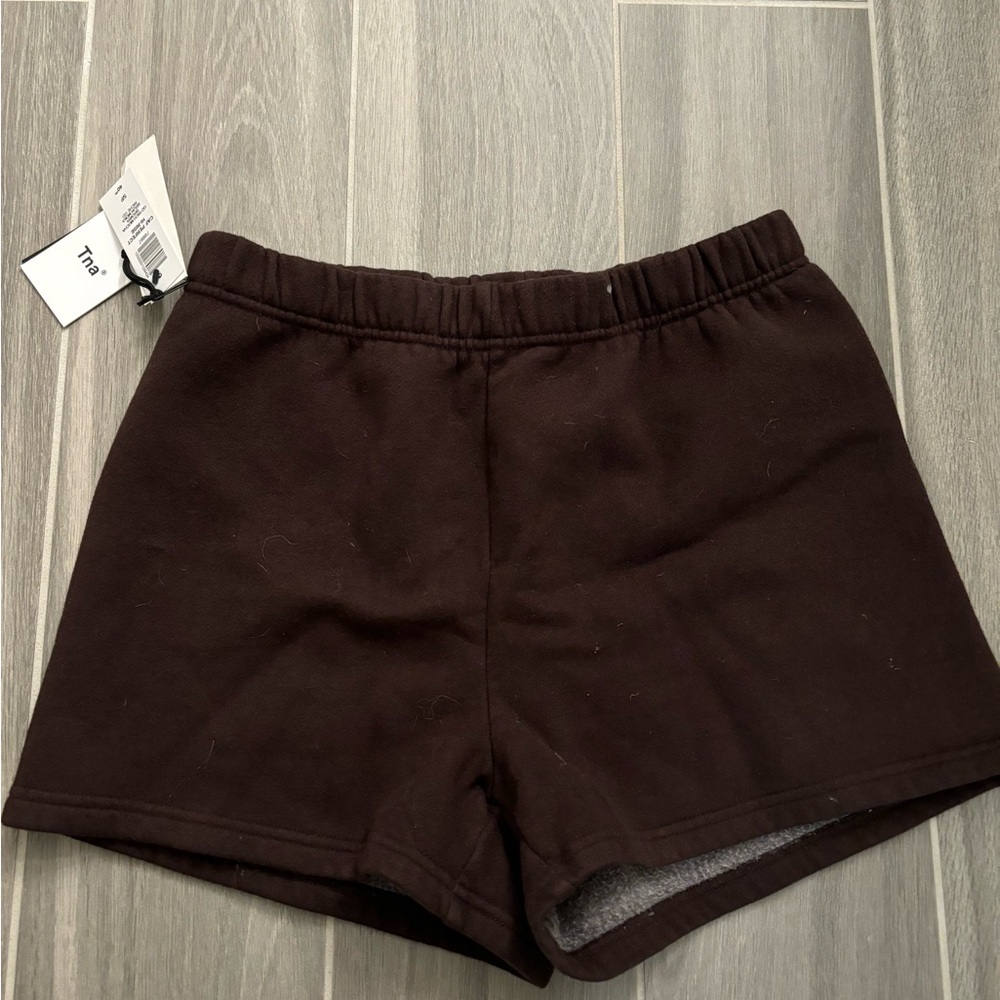 TNA perfect high rise sweatshorts